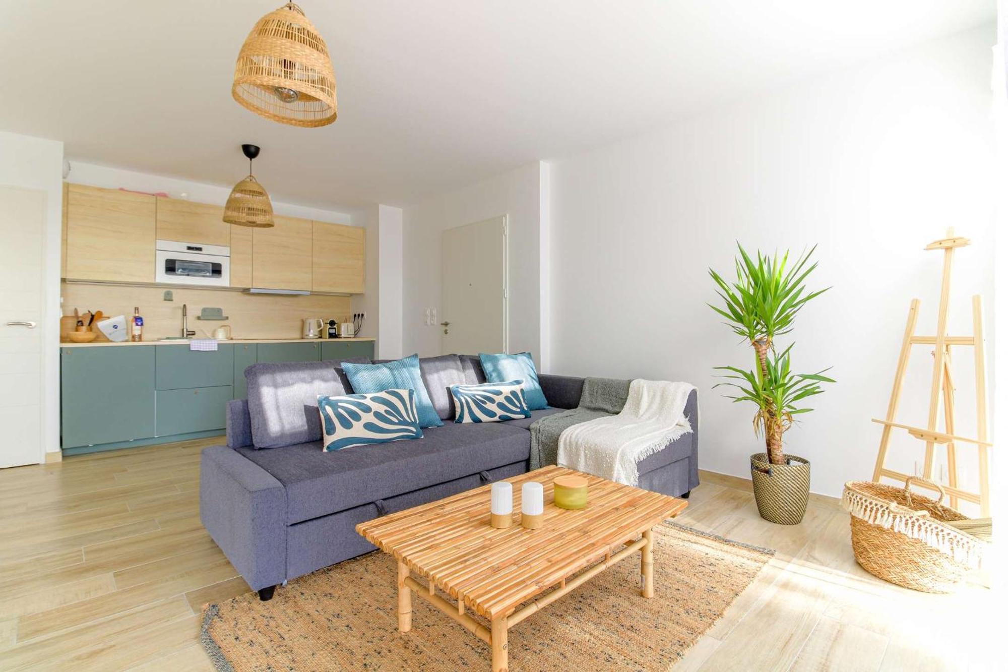 בורם-לה-מימוזה Select'Sohome - Joli Appartement Avec Jardin Privatif Et Parking - Capnat-F08 מראה חיצוני תמונה